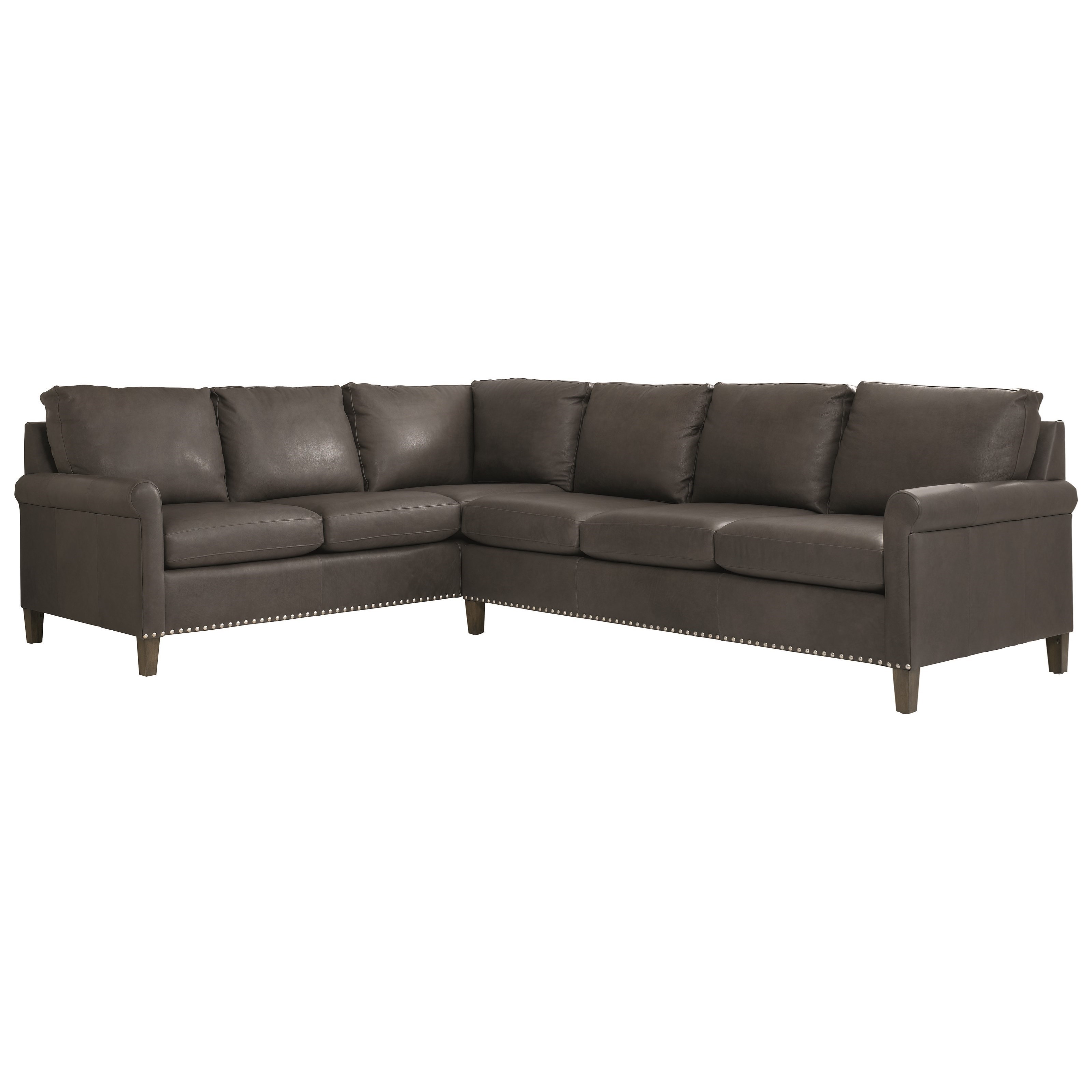 Bassett Wellington 311966LC+61LC 72269 Transitional 2Piece Sectional